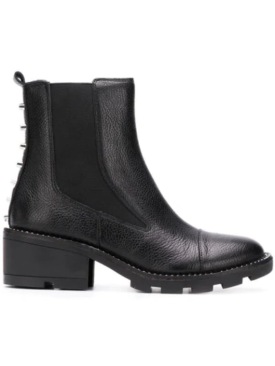 Shop Kendall + Kylie Kendall+kylie Back Stud Ankle Boots - Black