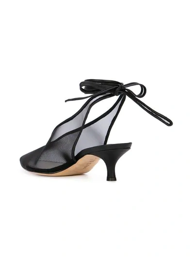 Shop Tibi Otis Heels Pumps In Black