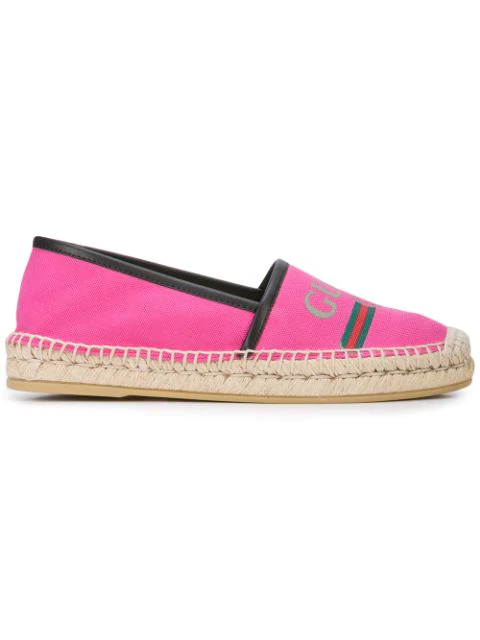 gucci espadrilles pink