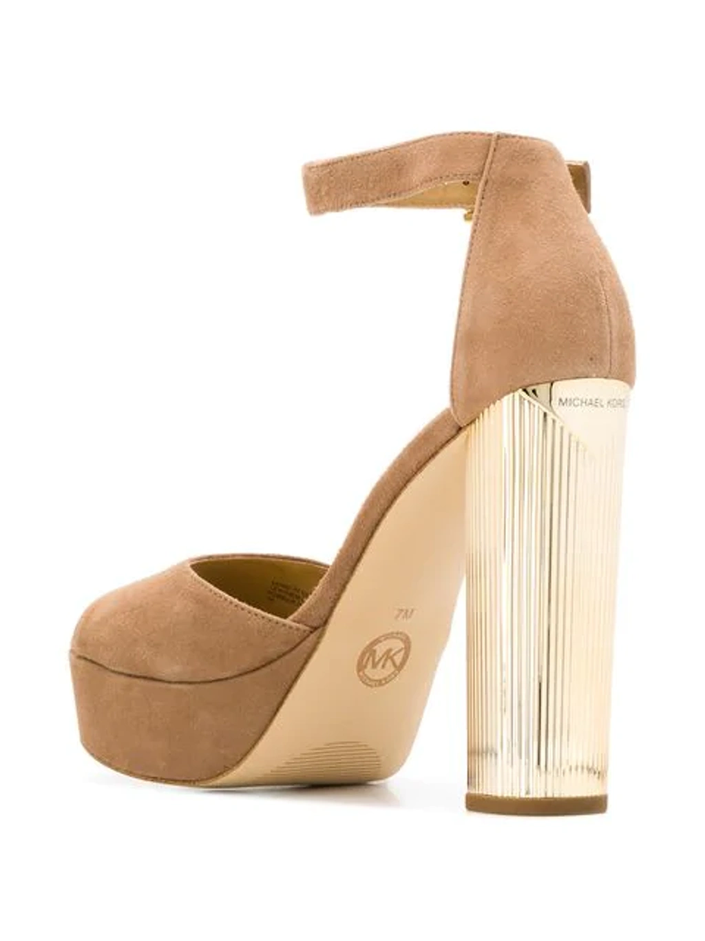 Michael Michael Kors Paloma Platform Sandals In Brown ModeSens