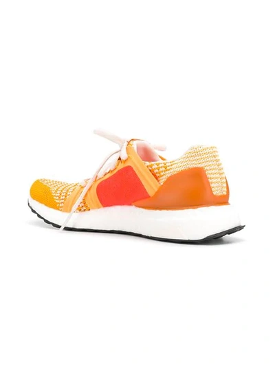 Shop Adidas By Stella Mccartney Ultraboost Lace-up Sneakers In Yellow