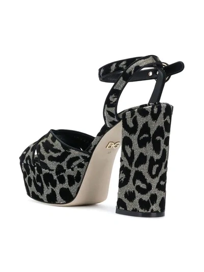 Shop Dolce & Gabbana Kiera Sandals In Black