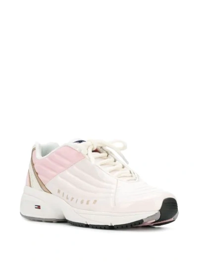 Shop Tommy Hilfiger Heritage Sneakers In White