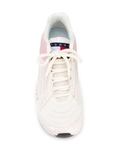 Shop Tommy Hilfiger Heritage Sneakers In White