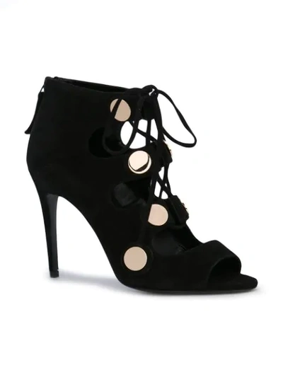 Shop Pierre Hardy Penny Lace-up Sandals - Black