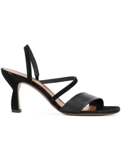 Shop Neous Ecu Sandals In Black