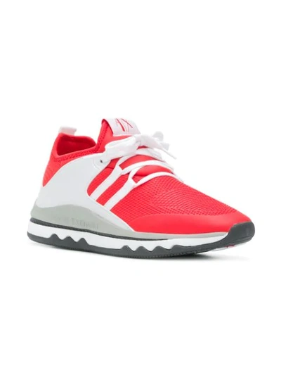 Shop Armani Exchange Low-top Sneakers - Red