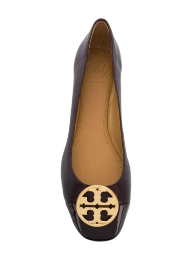 Shop Tory Burch 'chelsea' Ballerinas In Red