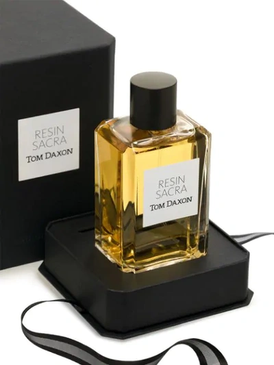 Shop Tom Daxon Black And Yellow Resin Sacra 100 ml Fragrance In Multicoloured
