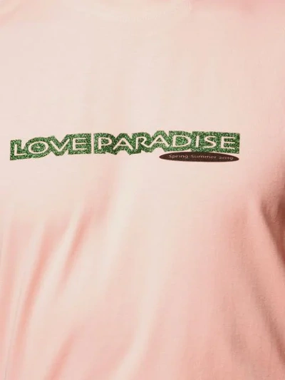 ANTON BELINSKIY LOVE PARADISE TANK TOP - 粉色