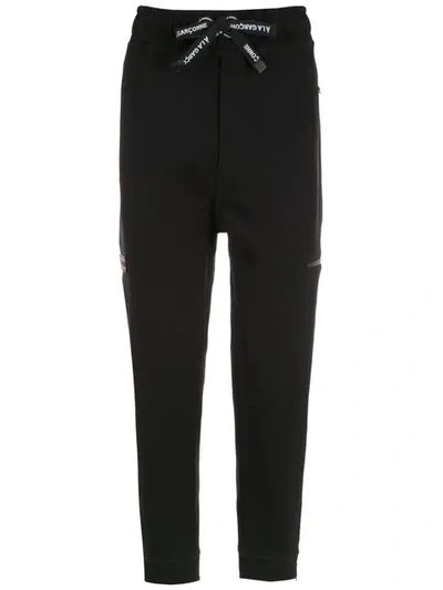 Shop À La Garçonne X Hering Trousers With Zip Details In Black