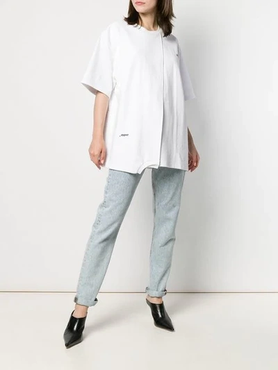 Shop Ader Error Reverse T-shirt - White