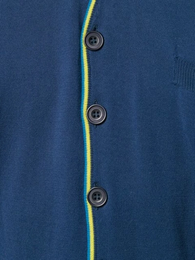 ANGLOZINE MARCELLO短袖开衫 - 蓝色