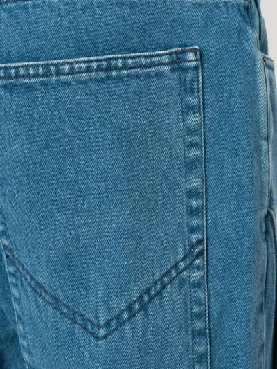 Shop Y/project Gerade Jeans In Blue