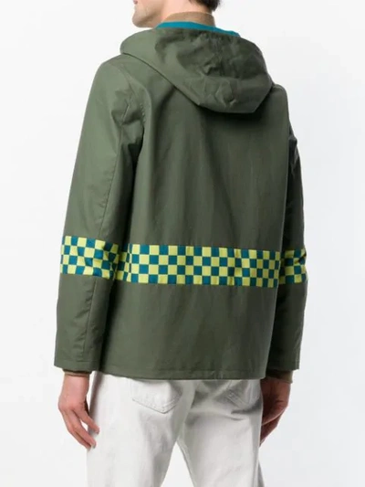 Shop Anglozine Pause Windbreaker In Green