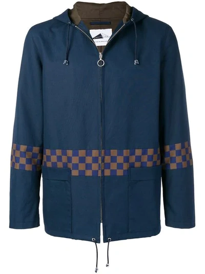 Shop Anglozine Pause Windbreaker In Blue