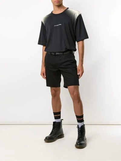 Shop À La Garçonne + Olympikus Kit Runner T-shirt In Black
