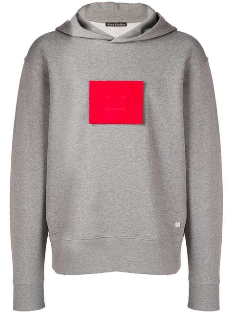 acne studios hoodie grey