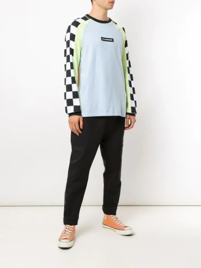 Shop À La Garçonne + Hering Long Sleeved T-shirt In Multicolour