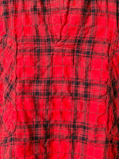 FAITH CONNEXION 格子衬衫 - 红色
