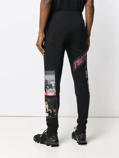 Shop Philipp Plein Scarface Trackpants In Black