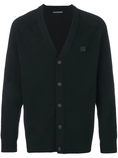 Shop Acne Studios Cardigan Sweater In Black
