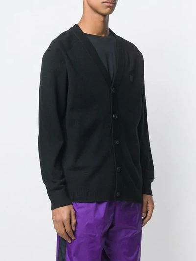 Shop Acne Studios Cardigan Sweater In Black