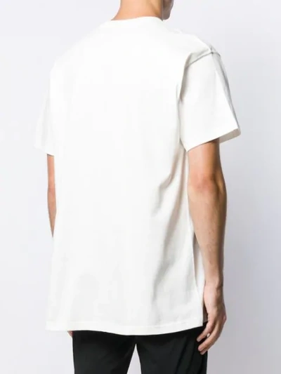 Shop Ih Nom Uh Nit Printed Runway Division' T-shirt In White