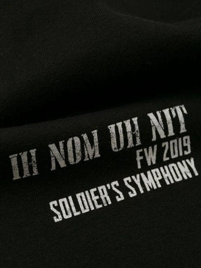 Shop Ih Nom Uh Nit Oversized Logo T-shirt In Black