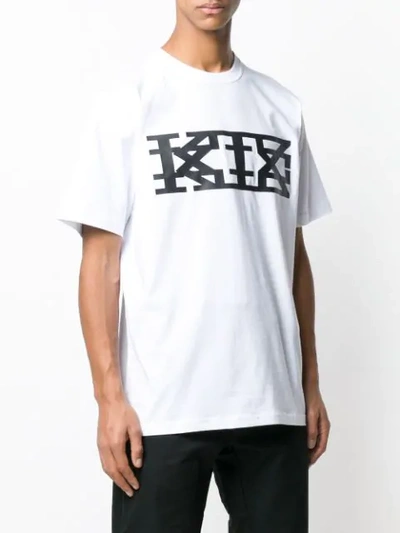 Shop Ktz Logo Printed T-shirt In White