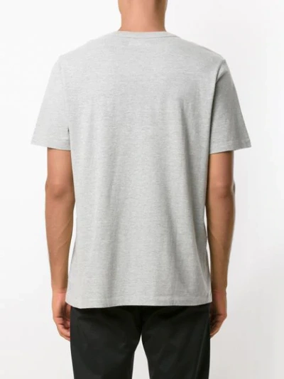 Shop Àlg Roar Print T-shirt - Grey In Gray