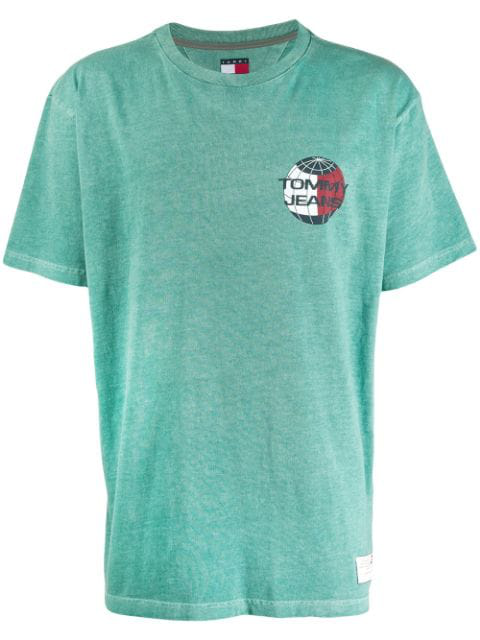 green tommy jeans t shirt