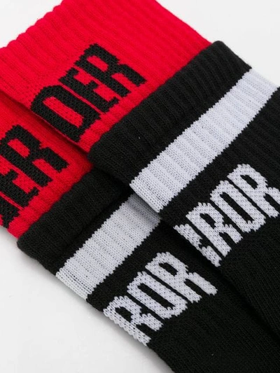 Shop Ader Error Logo Socks - Black