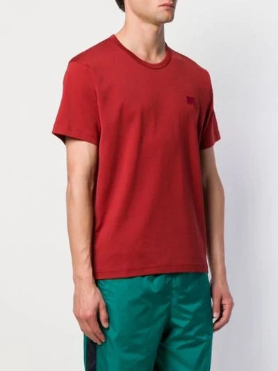 ACNE STUDIOS NASH FACE T-SHIRT - 橘色