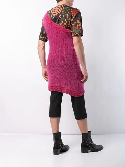 Shop Vivienne Westwood Vivienne Short Dress In Pink
