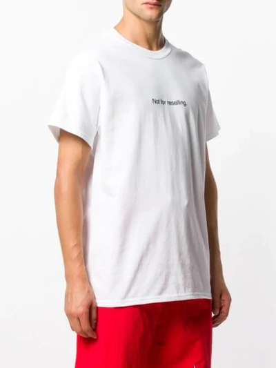 Shop Famt Not For Reselling T-shirt In White