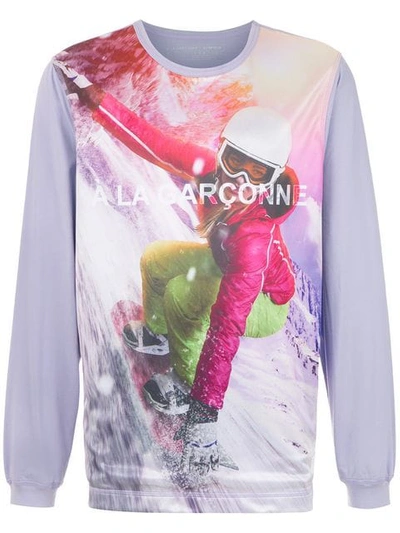 Shop À La Garçonne X Olympikus T-shirt In Multicolour