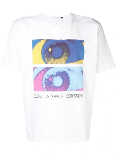 Shop Undercover A Space Odyssey Printed T-shirt - White