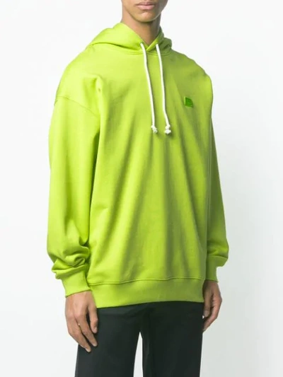 Shop Acne Studios Oversized Sweatshirt In Green