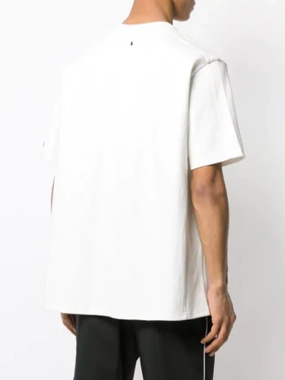 Shop Ader Error Logo Print Oversized T-shirt In White