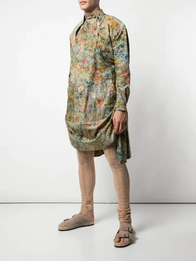 Shop Vivienne Westwood Kabul Dress In Multicolour