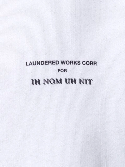 Shop Ih Nom Uh Nit Runway Division Print Sweatshirt In White