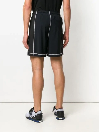 Shop Adidas Originals By Alexander Wang Inside Out Shorts In Black