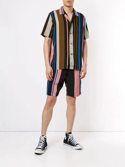 Shop Ports V Striped Shirt In Multicolour