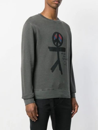 Shop Zadig & Voltaire Zadig&voltaire  X Evan Ross Steeve Sweatshirt - Grey