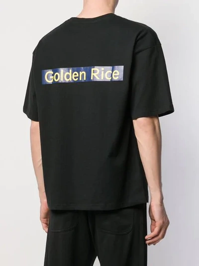 A.A. SPECTRUM GOLDEN RICE T-SHIRT - 黑色