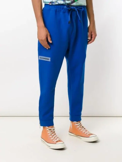 Shop À La Garçonne + Hering Felix Sweatpants In Blue