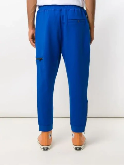 Shop À La Garçonne + Hering Felix Sweatpants In Blue