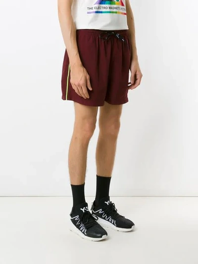 Shop Àlg Nylon Shorts In Brown