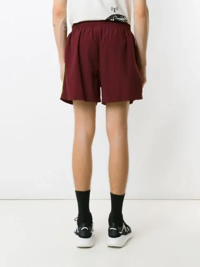 Shop Àlg Nylon Shorts In Brown